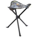 Compact Lightweight Camo Camp Stool